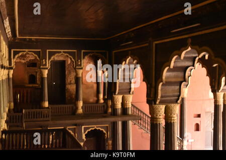 Tipu Sultan`s Summer Palace, Bangalore Stock Photo